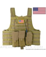 BAE/SDS CIRAS Plate Carrier Set Bundle, Coyote - Large *Very Good*
