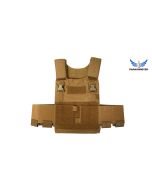 APEX “Kaffarov” Slick Plate Carrier Set, Coyote, *NEW* by Parashooter Gear
