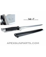 Swiss SIG Stgw57 Bayonet W/Scabbard, *Good*