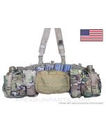 U.S. Tactical Assault Panel Chest Rig Set, Multicam, Includes mounting Straps, *Excellent*
