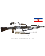 ZB30 Parts Set With Demilled Receiver & Barrel, Non-Matching, Yugoslavian, 7.9x57mm, *Good* 