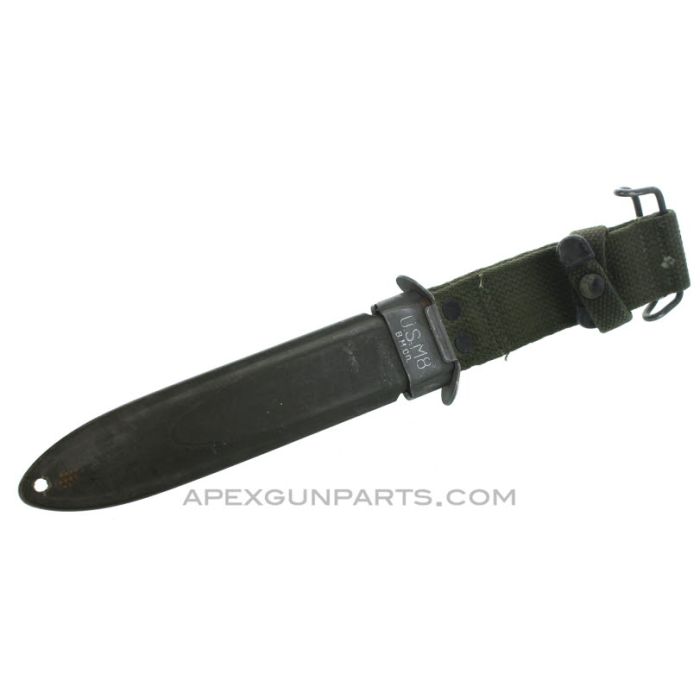 US M8 Scabbard, WWII Issue, *Good* 