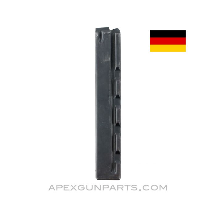 HK MP5 Magazine, Straight, 30rd, Steel, 9mm *Very Good*