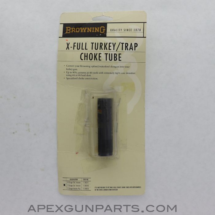 Browning X-Full Turkey Choke Tube, 12 Gauge, 95195 *NEW / Open Box*