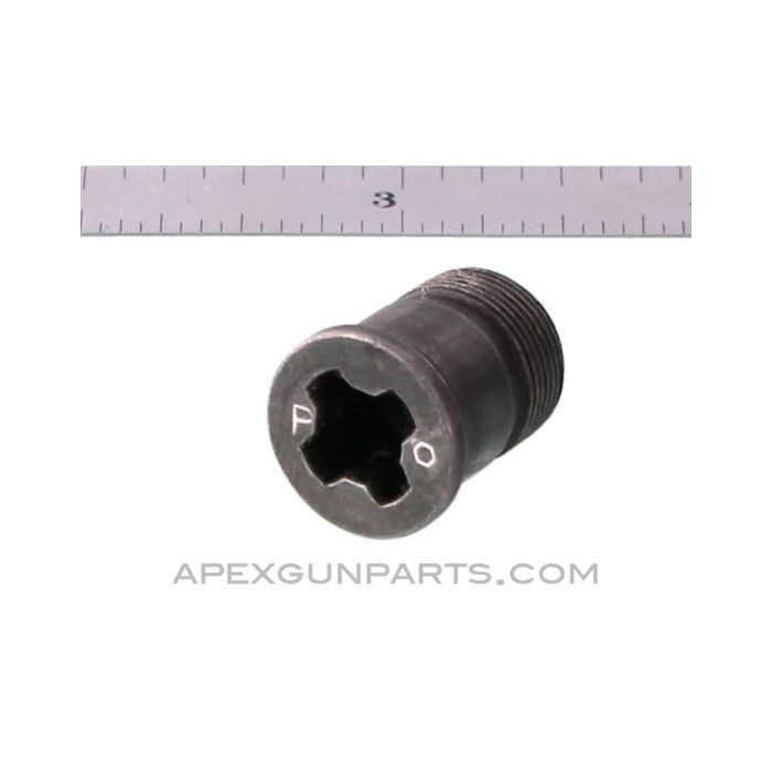 M1 Garand Gas Cylinder Locking Screw, Type 3, Hexagon Marked, *Very Good*