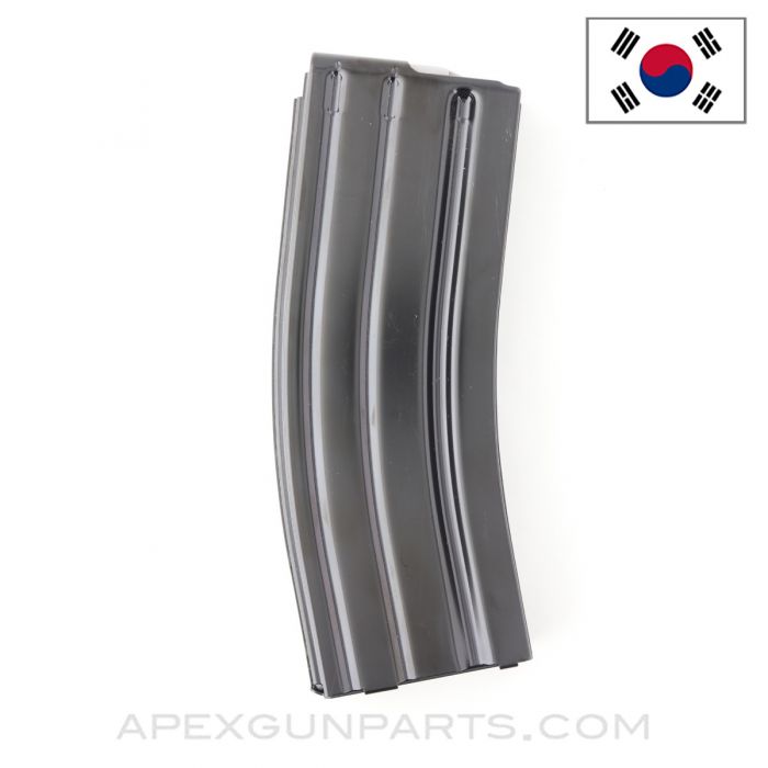 AR-15 / M16 Magazine, 30rd, 5.56 /.223, Steel, KCI *Shopworn / As-Is*