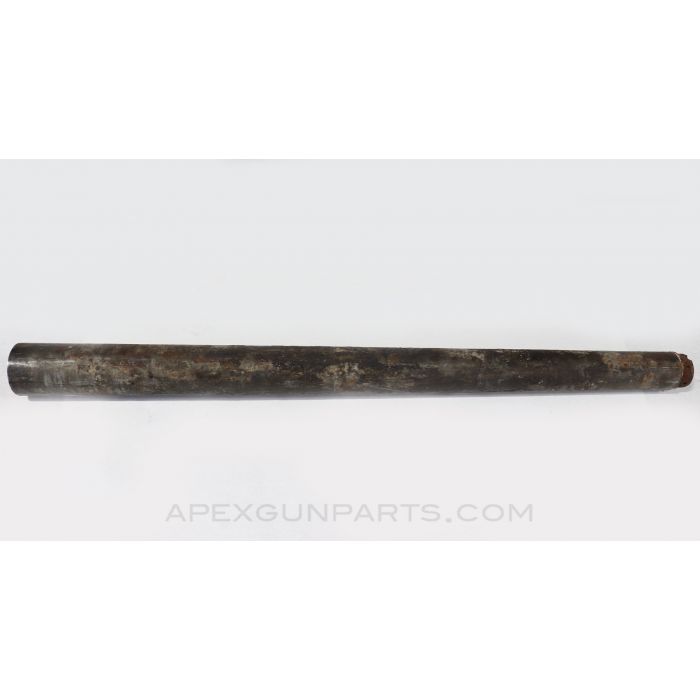 40mm Bofors Saw Cut Barrel Section, Muzzle End Threaded, 49" Long