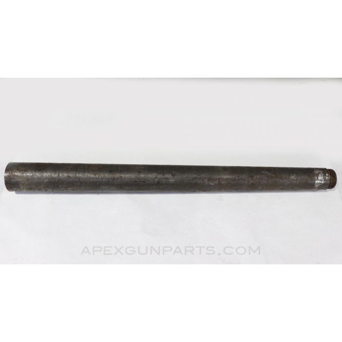 40mm Bofors Saw Cut Barrel Section, Muzzle End Threaded, 40" Long