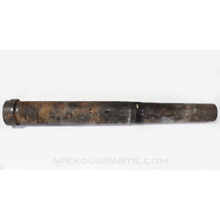 40mm Bofors Saw Cut Barrel Section, Breech End, 41" Long