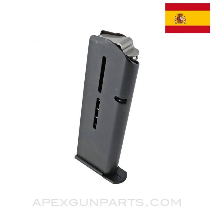 Original STAR Super Pistol Magazine, 8rd, 9mm Largo *NOS*