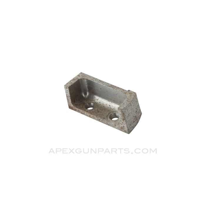 MAG58/M240 Conversion Block, for M40 Light Style Feed Tray, Light Rust, *Good*