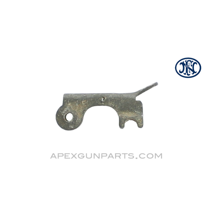 Browning M2 .50 Cal. Lower Latch Lock, Backplate, Stamped, FN Belgium, *Good* 