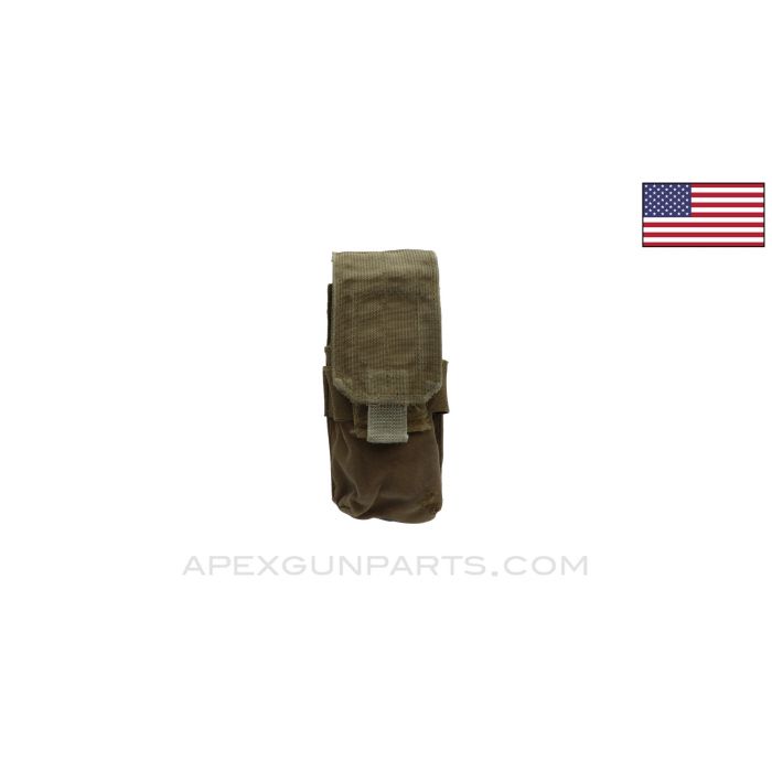 USMC Single Magazine Pouch, Coyote Brown, Molle, *FAIR*