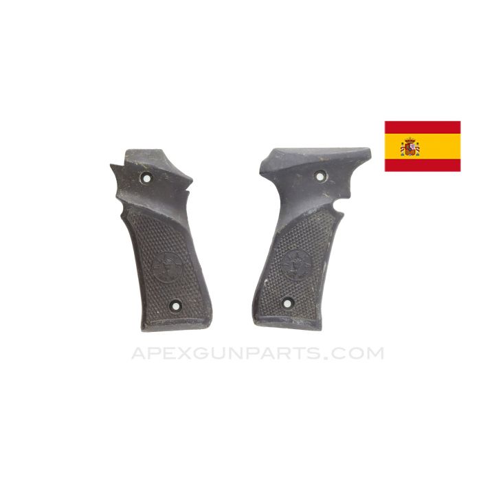 Llama Especial Grips, Brown Polymer, .380 *Very Good*