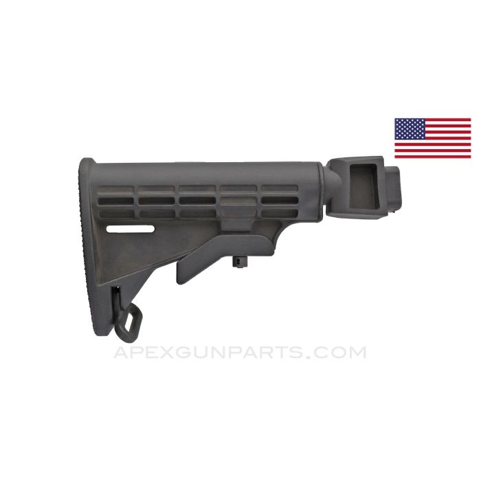 Tapco AK-47 6-Position Collapsible Buttstock, For Stamped Receiver *Excellent*