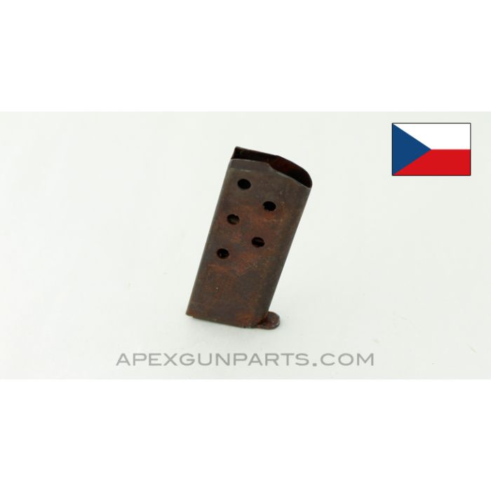 CZ DUO Dusek Pistol Magazine, 6rd, .25 ACP, Sold *As Is*