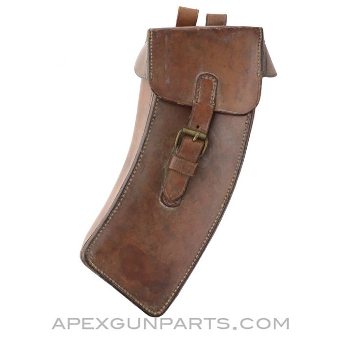 Madsen Magazine Pouch, Leather, Brown *Good* 