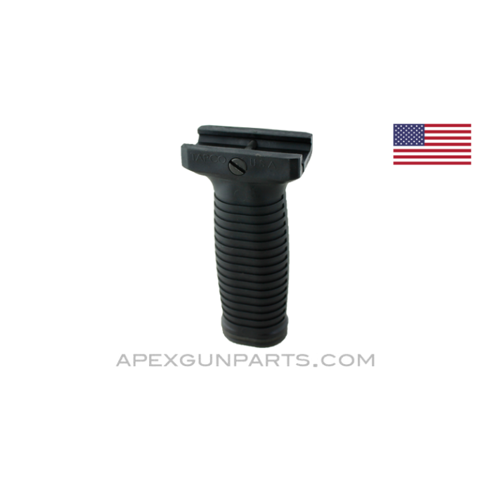Tapco Intrafuse Vertical Grip, 4.5", Black Polymer, *Excellent*