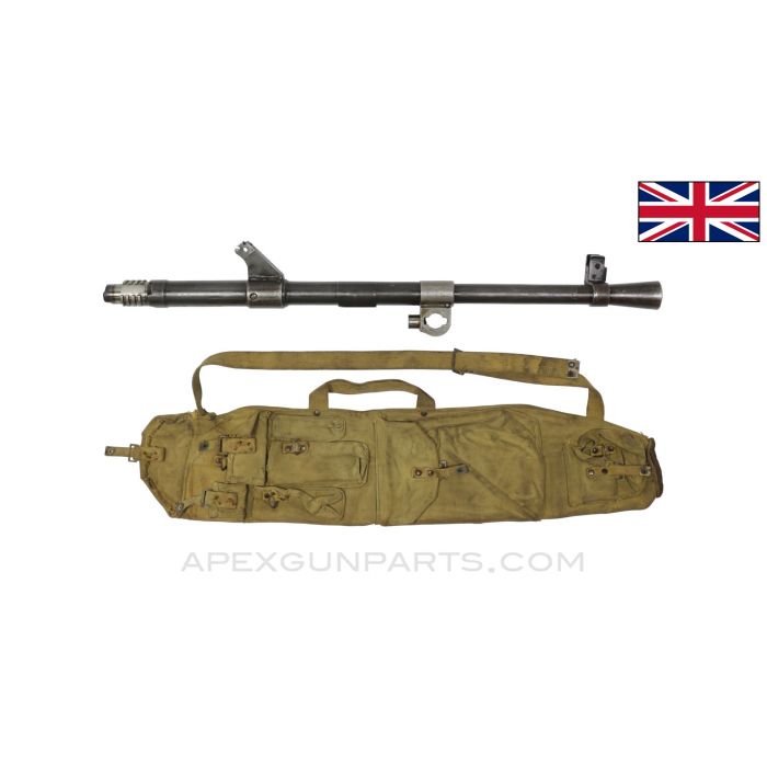 BREN MK2 Demilled Barrel, w/ Bren Barrel Carrier Bag *Fair* 