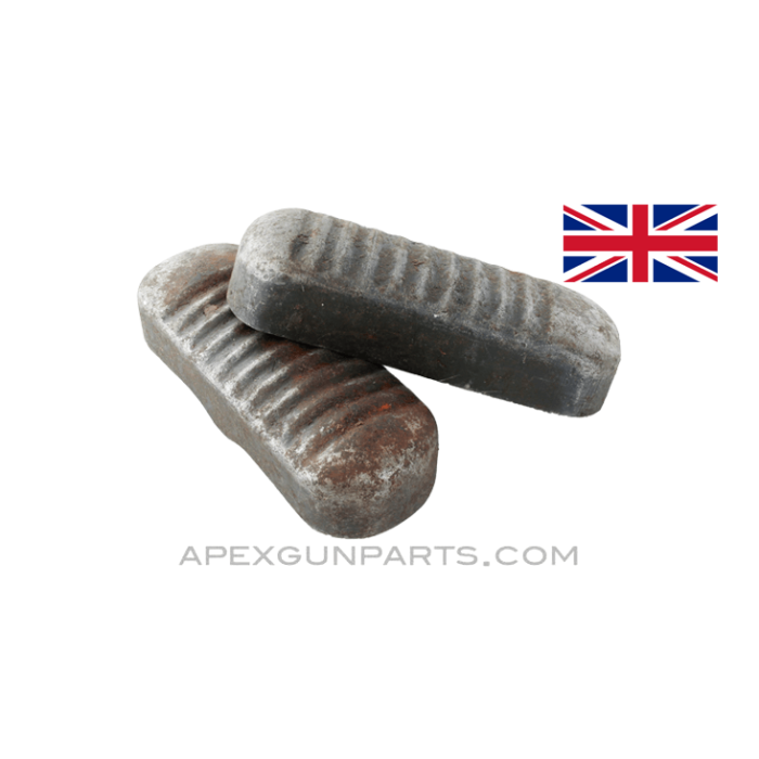 BREN MK1 Buttplate, Cupped, Blued, *Good*