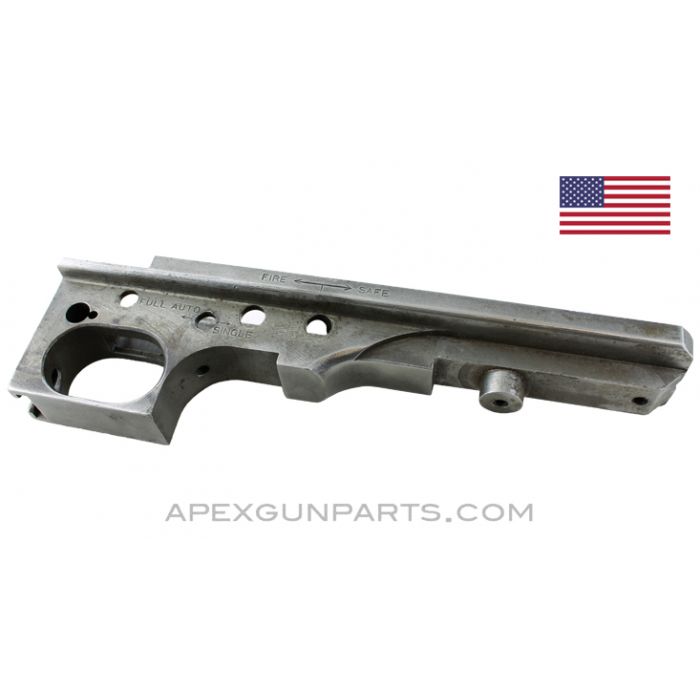 Thompson M1A1 Lower Receiver, Stripped, Full-Auto, Parkerized, Auto Ordnance, .45 ACP, *Good* 