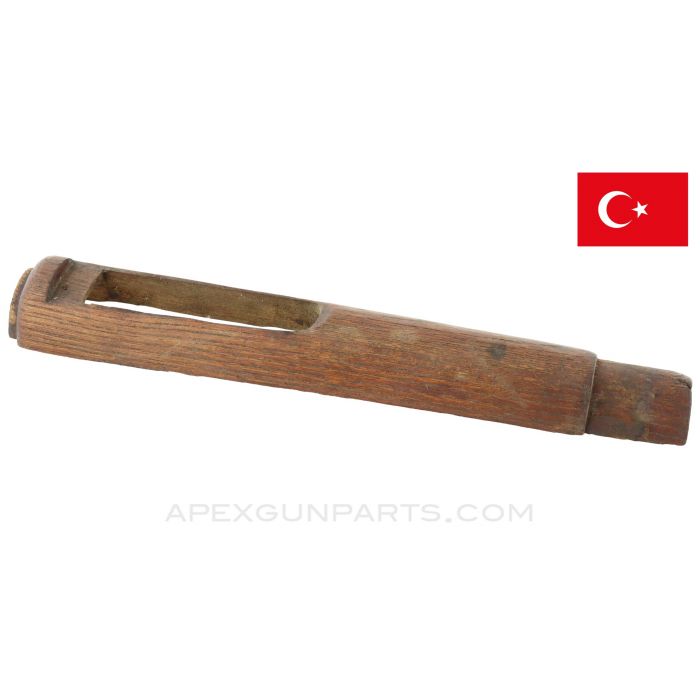Turkish Berthier Carbine Upper Handguard, 8", Wood *Good*