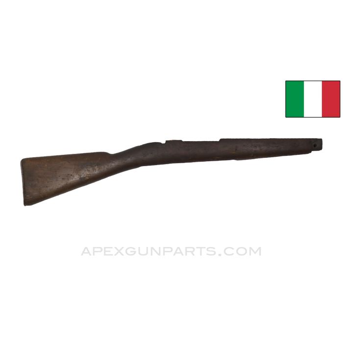 Italian Carcano M91/38 Cavalry Carbine Stock, 26.5",  Wood *Fair*