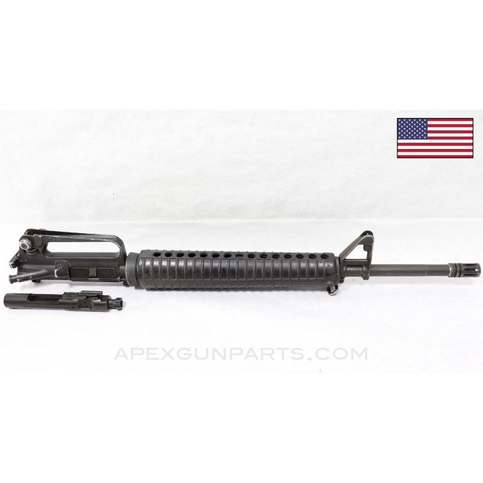 Colt M16A2 Heavy Barrel Upper Assembly, 20" HBAR, Semi-Auto Carrier, 1/7 Twist, 5.56x45 NATO *Good*