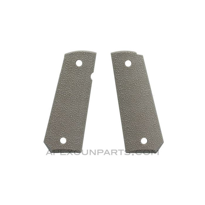 Ergo XTR 1911 Grip Panels, Tapered & Textured Hard Rubber, Flat Dark Earth, *NEW*