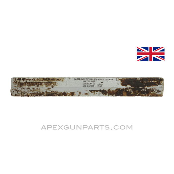 British Armorer's Gauge, SM117, Straight Edge, *Good* 