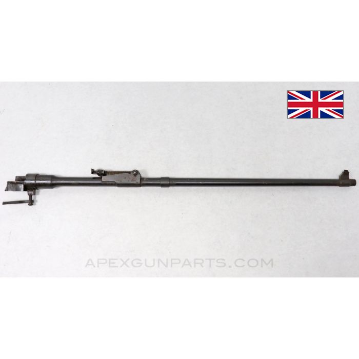 Enfield #1 Mk III Barrel w/Sights, 25", Blued, D.P. Marked .303BR *Good* 