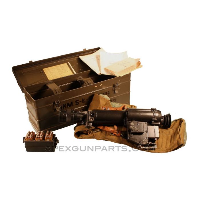 Night Vision NSP-3 Scope W/Transit Case & Acc. *VG to EX*