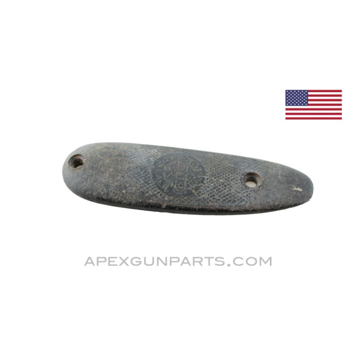Winchester 62 Rifle Buttplate, Plastic, .22 *Fair*