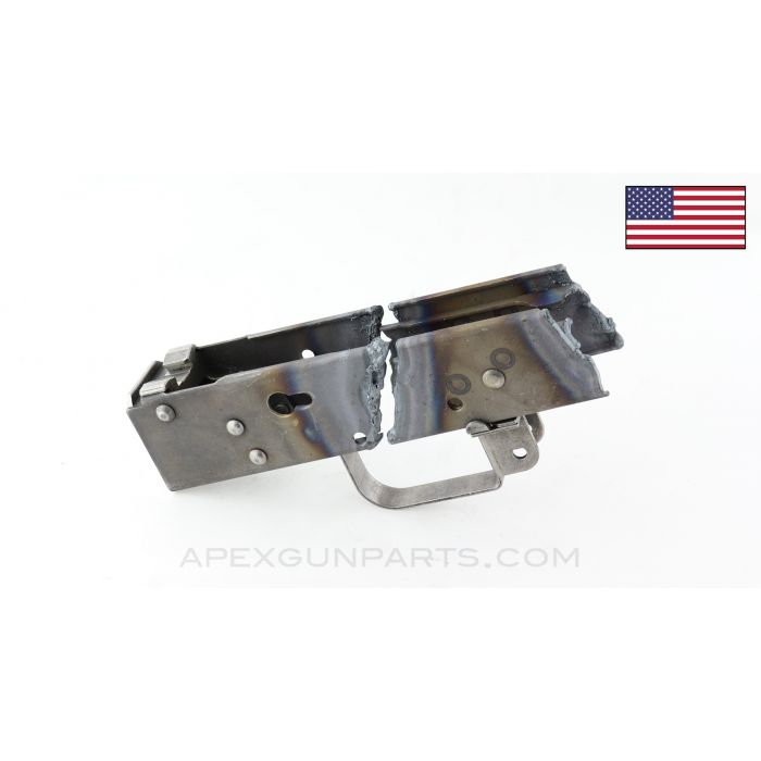AK Trigger Guard, w/ Rear Pistol Trunnion, Demilled Receiver, US Made *As-Is*