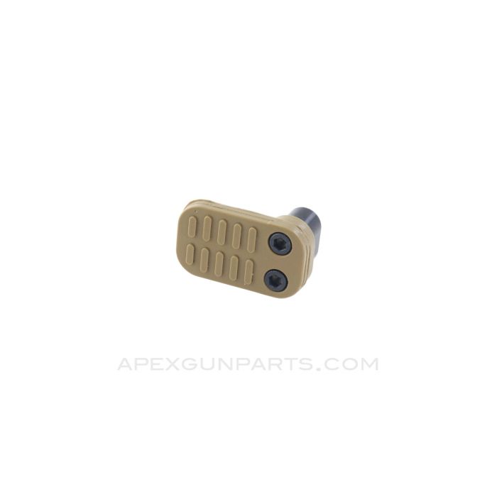 AR-15 / M16 / SIG556 Extended Magazine Button Release, EMBR, Tan, *NEW*