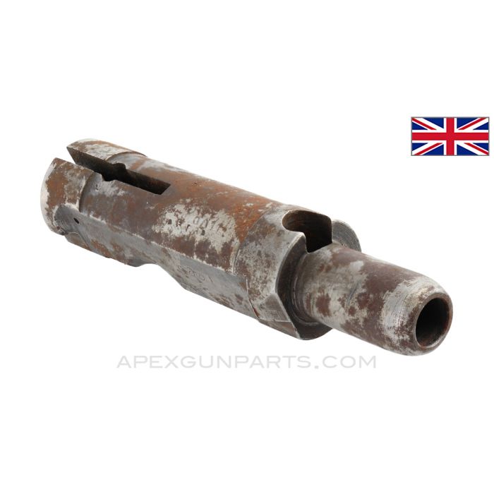 STEN MK 5 Bolt Body, Stripped, For MK 5 Only, 9mm *Good / Areas of Rust*