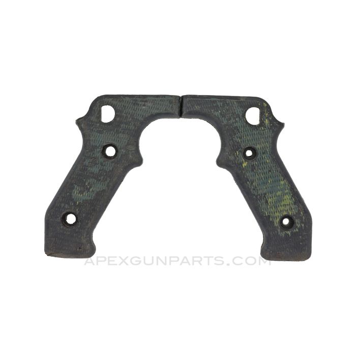 MAG58 / M240 Grip Panel Set, Painted, Stripped *Good*