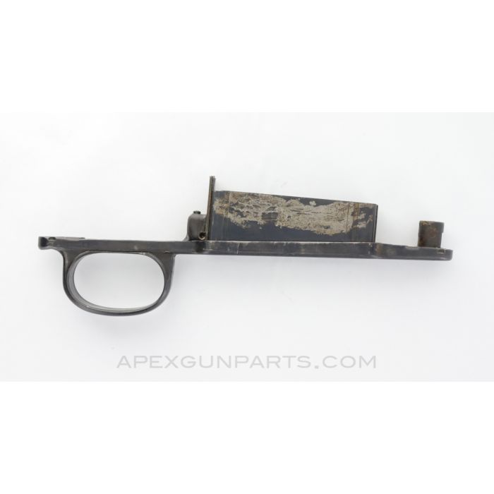 Mauser 98 Trigger Guard, Stamped w/ Floorplate Catch, Late *Good*