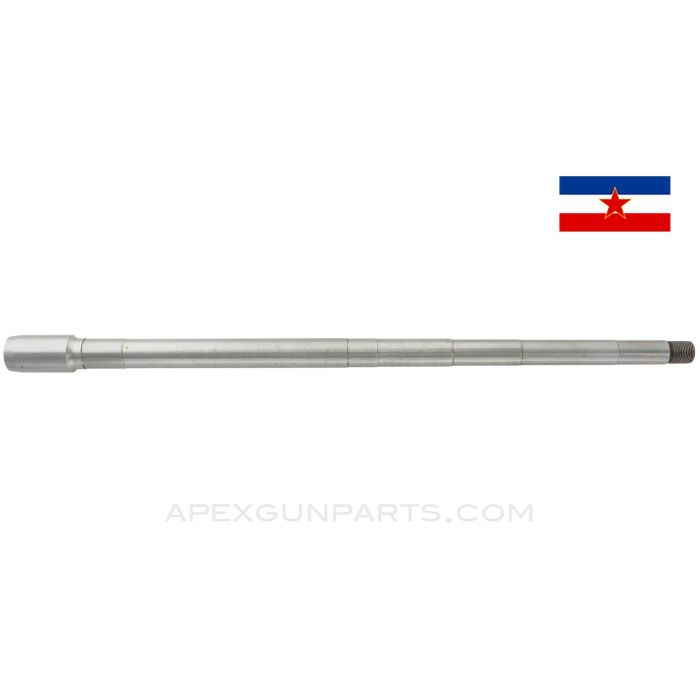 ZASTAVA M70 AK Barrel, Cold Hammer Forged, In the White, 16.25" Yugoslavian Made, Threaded Muzzle, 7.62X39 *NOS* 