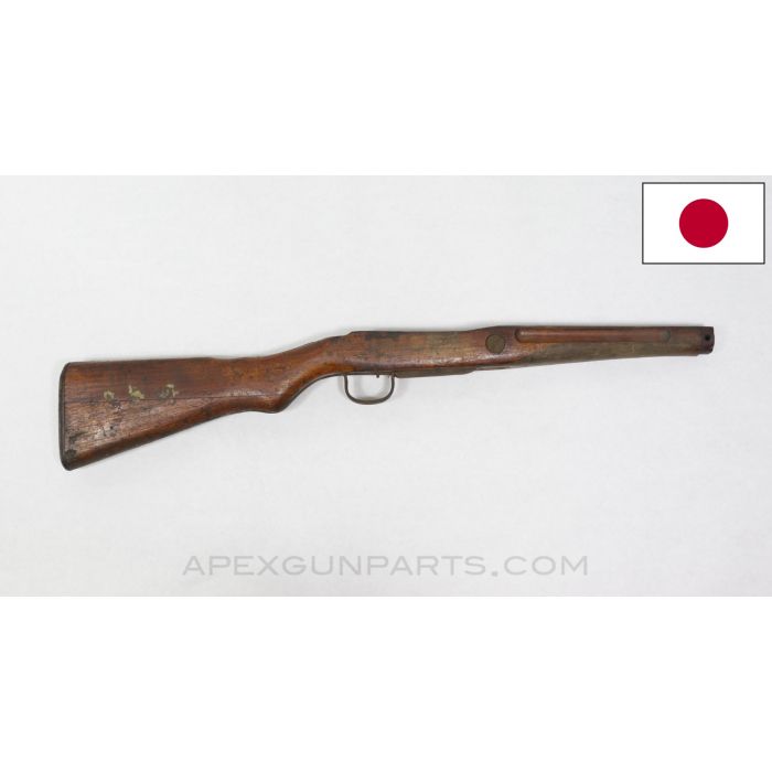 Japanese Type 99 Arisaka "Last Ditch" Stock, 27.75" 3-Piece Type, w/ Trigger Guard, No Front Section *Good*