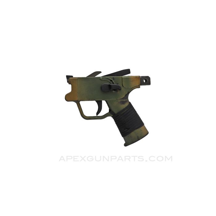 Cetme Model C/ C308 Semi-auto Grip Housing Assembly, Complete, Camo Polymer *Good* 