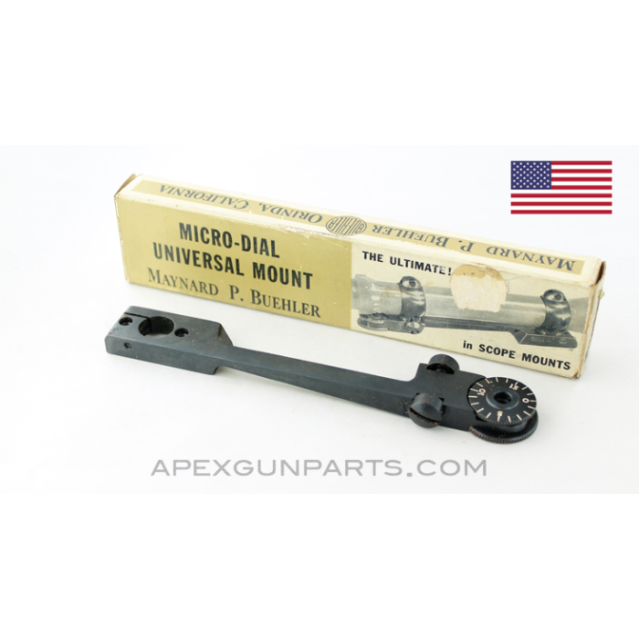 Remington 700 Micro-Dial Universal Scope Mount, Mark V, Maynard P. Buehler *NIW*