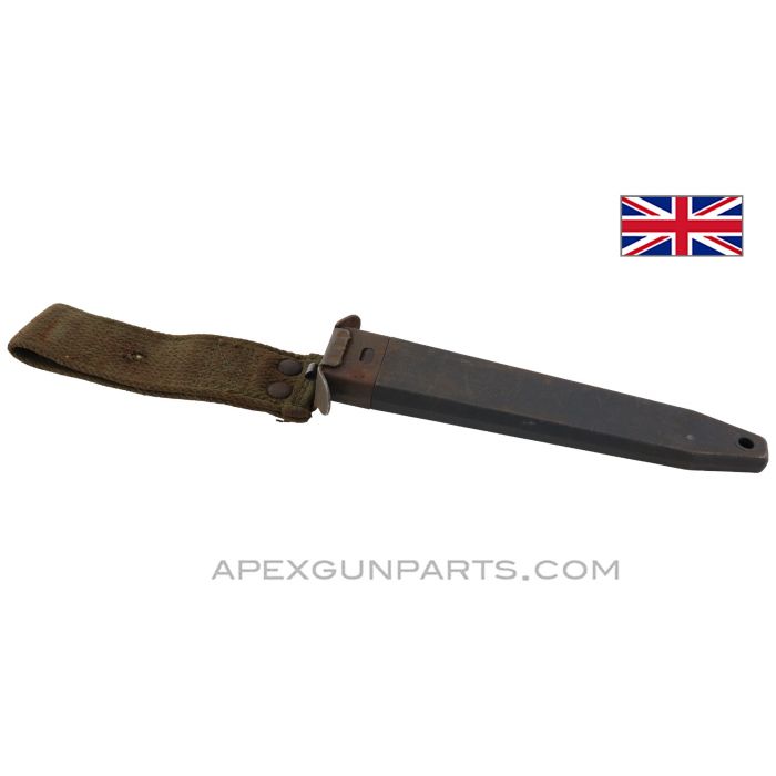 G3 / HK91 / HK33 Bayonet Scabbard *Fair / Rusty* 
