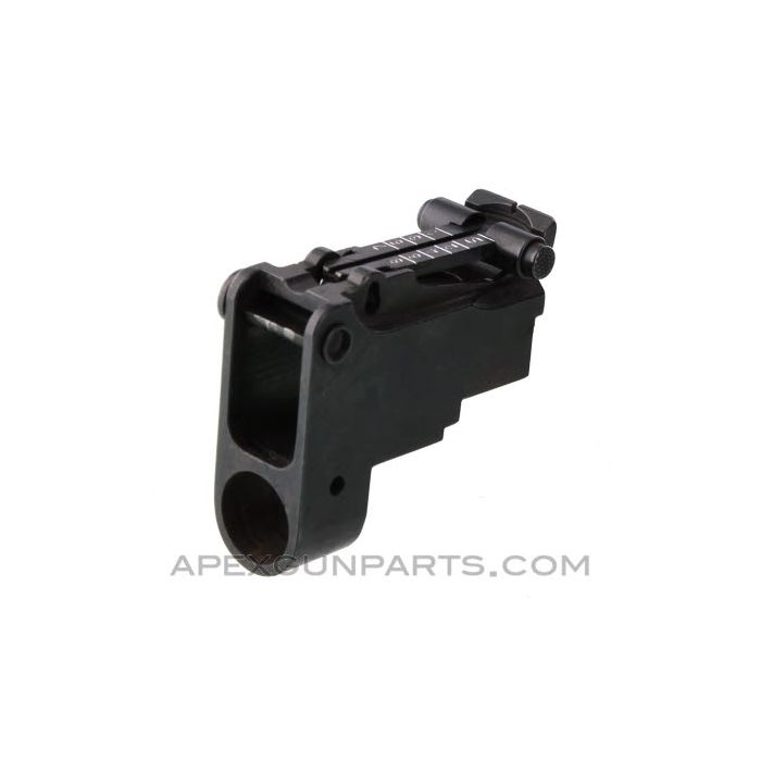 Polish AK47 1960 Rear Sight Block Assembly, Complete *VG*