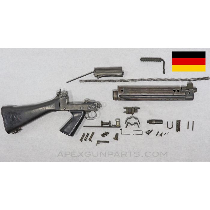 G1 FAL Rifle Partial Parts Kit, German, 7.62X51 NATO *Good*