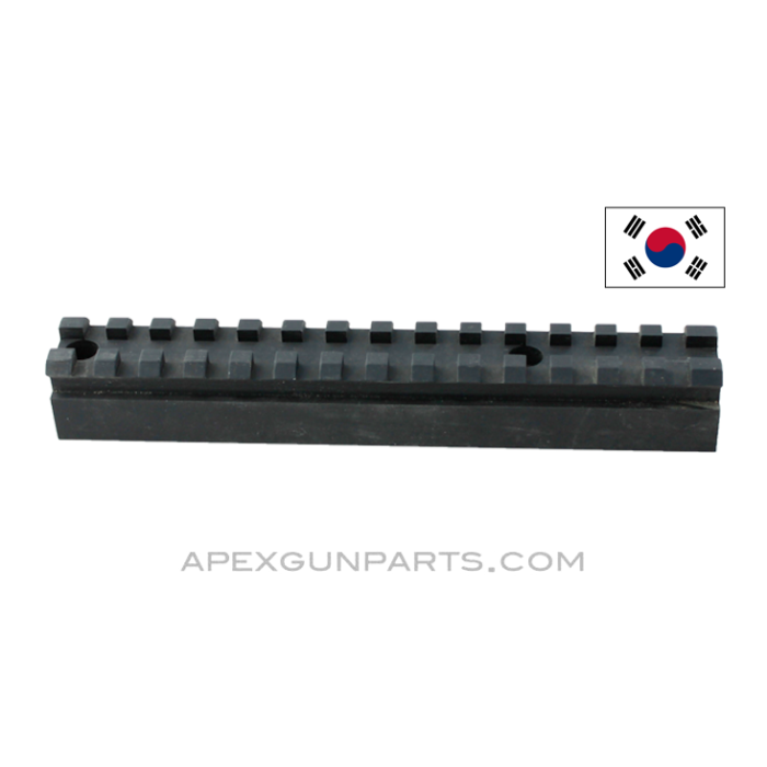 Daewoo K3 Rifle Optics Rail, Picatinny, *NOS* 