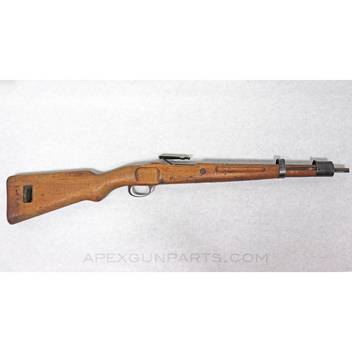 Iranian / Persian Mauser Model 49 Carbine Stock, 32", w/ Trigger Guard, 1.5" Bayonet Lug *Very Good* 