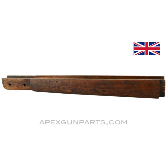 Enfield #4 Rifle Forearm Tip Repair Section, Wood *Good* 