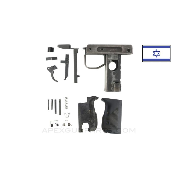 UZI F/A Fire Control housing, Disassembled, All Parts MINUS SEAR *Good* 