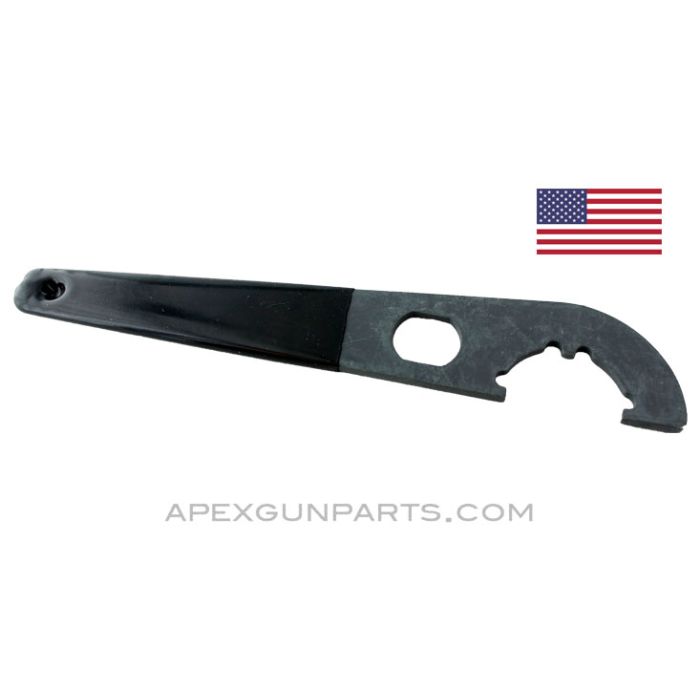 AR-15 M4 Stock Dual Function Wrench, Rubber Coated Handle, *NEW* 